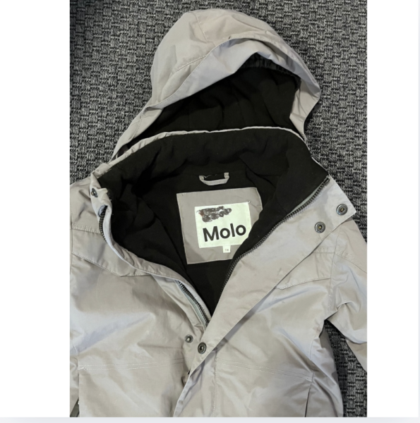 Molo ici kalın gri mont 116 cm 5 6 yaş