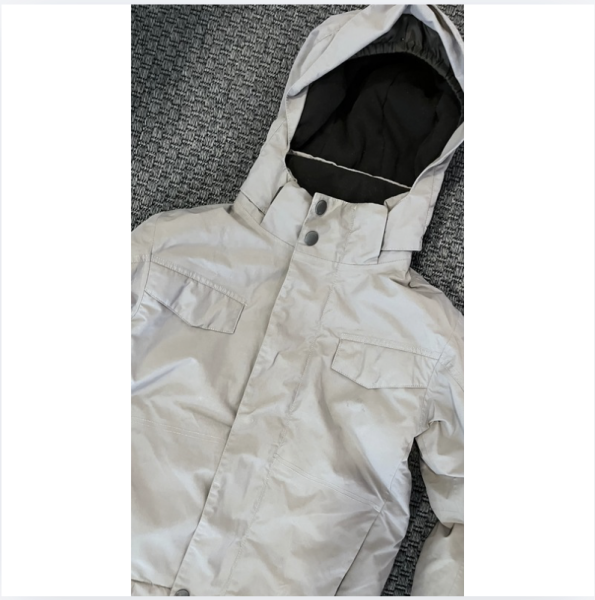 Molo ici kalın gri mont 116 cm 5 6 yaş