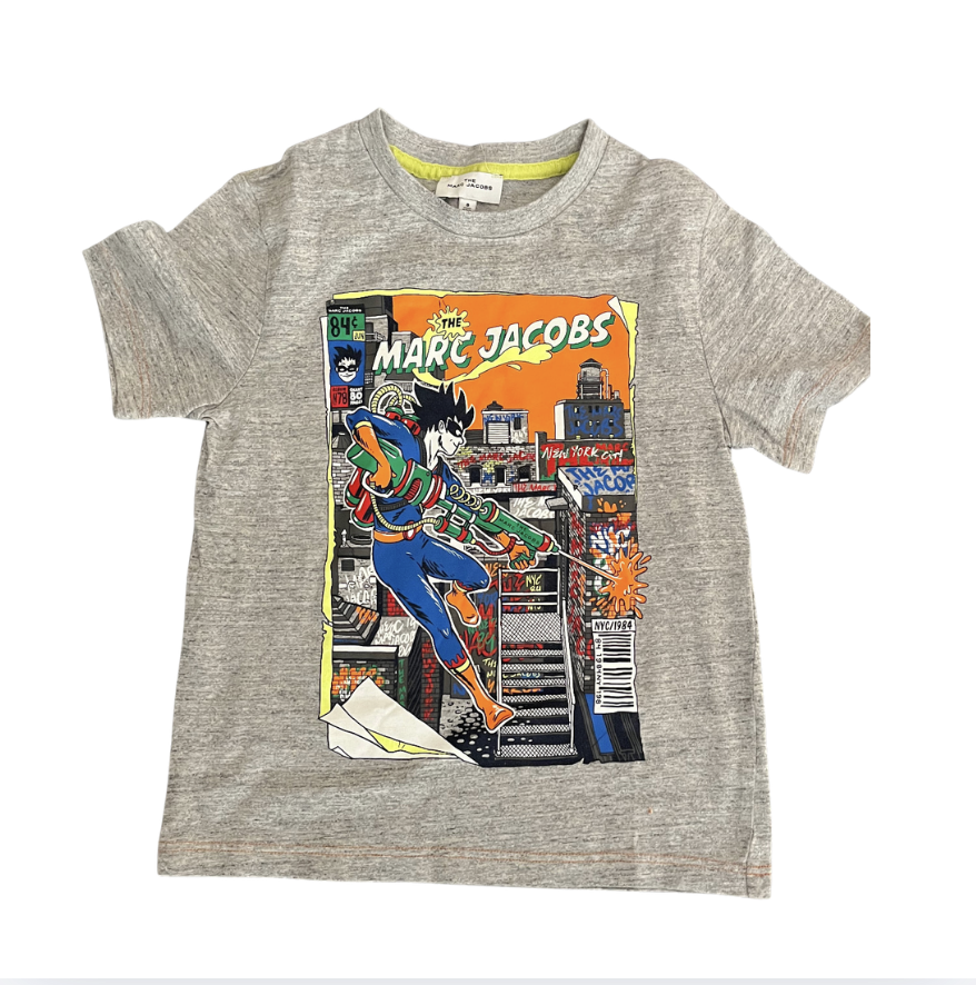 Marc Jabos Gri tshirt 8 yaş