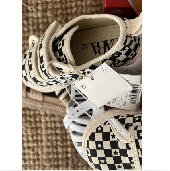 Zara Etketli Bez ayakkabılar 22 numara