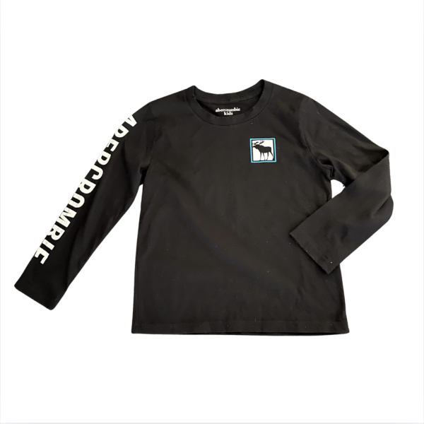 Abercrombie siyah t shirt