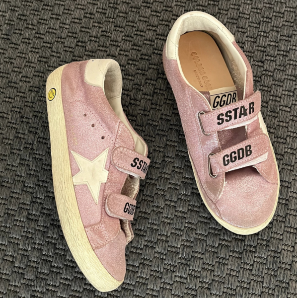 Golden Goose Pembe simli ayakkabılar 34 numara