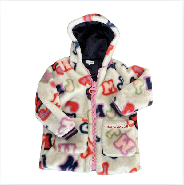 Little Marc Jcobs kapşonlu peluş ceket 8 yaş