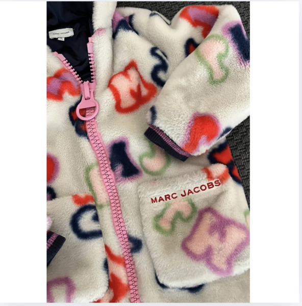 Little Marc Jcobs kapşonlu peluş ceket 8 yaş