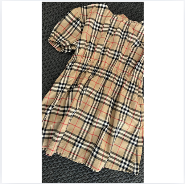 Burberry Kids Vintage check Elbise 8 yaş 128 cm