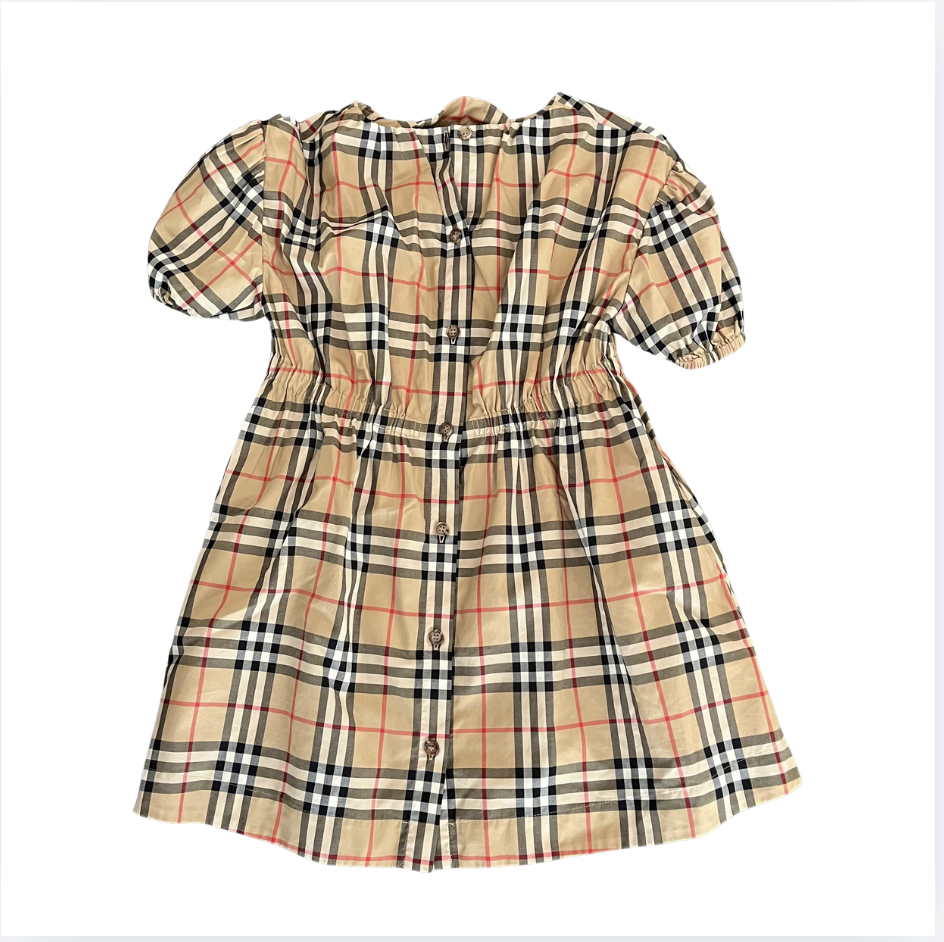 Burberry Kids Vintage check Elbise 8 yaş 128 cm