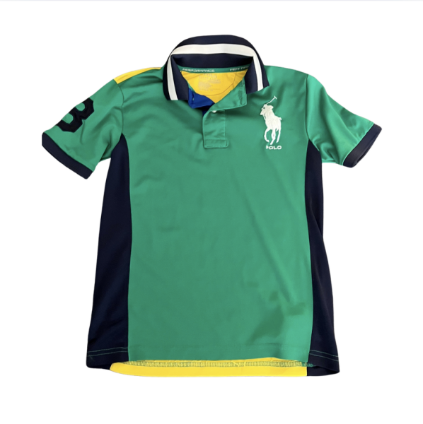 Ralph Lauren Yeşil Performance tshirt 10 12 yaş