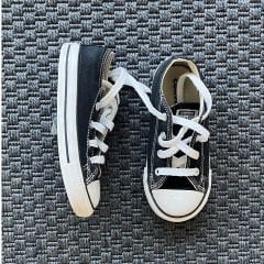 Siyah Converse 25 numara