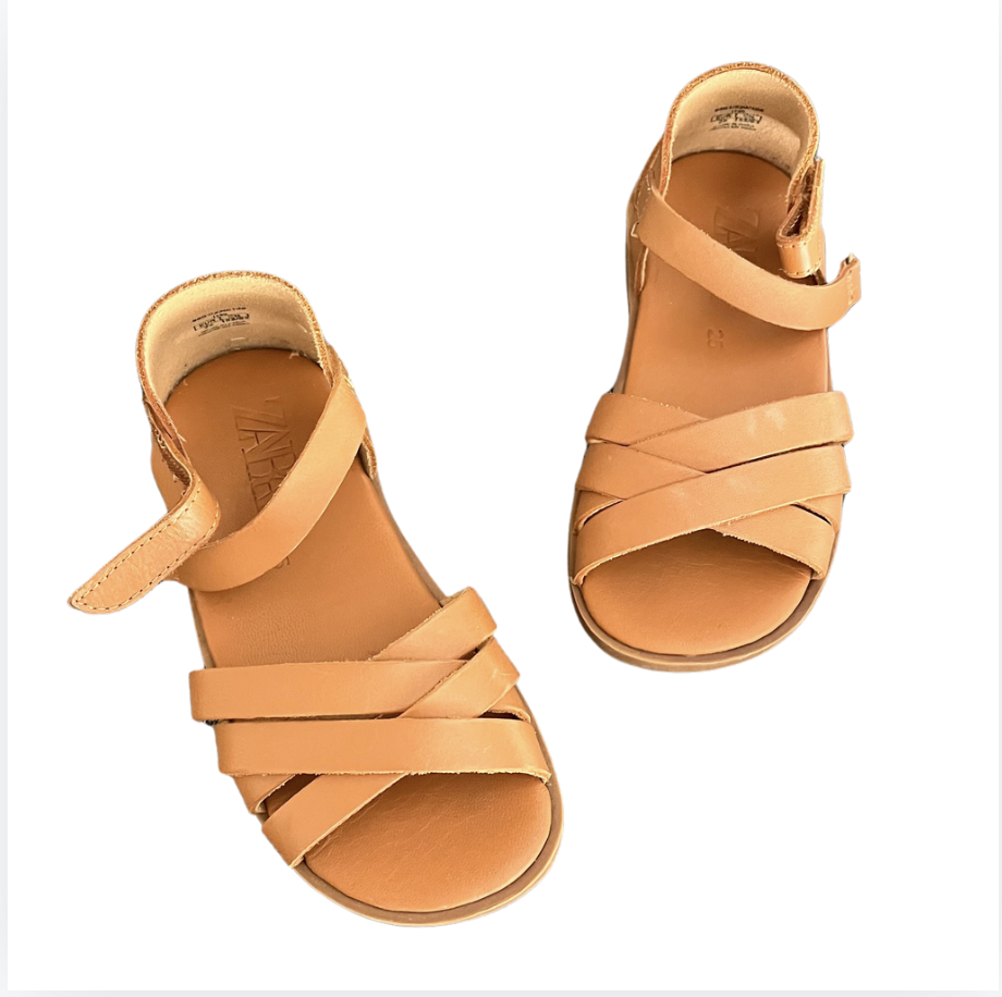 Zara Taba Sandaletler 25 numara
