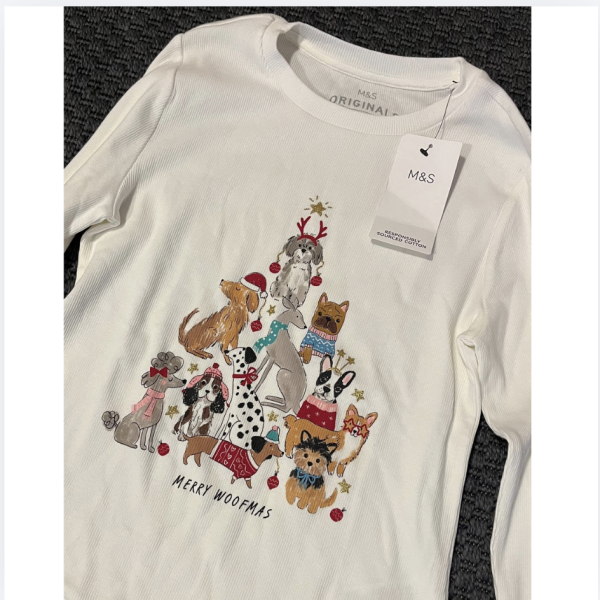 Mothercare etiketli uzun kollu tshirt 11-12 yaş