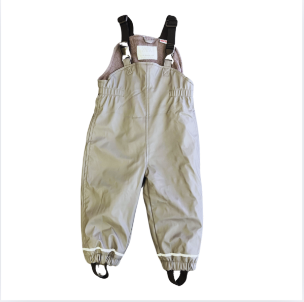 Zara içi polar su geçirmez Yağmur Pantolonu tulum 12 18 ay