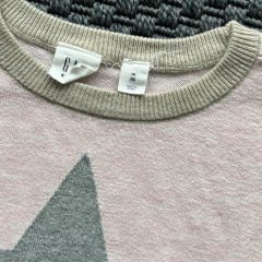 Gap Gri Pembe Yıldızlı Kazak 8 yaş