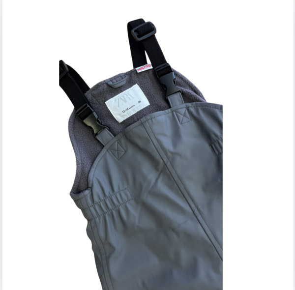 Zara içi polar su geçirmez yağmur pantolonu tulum 12 18 ay