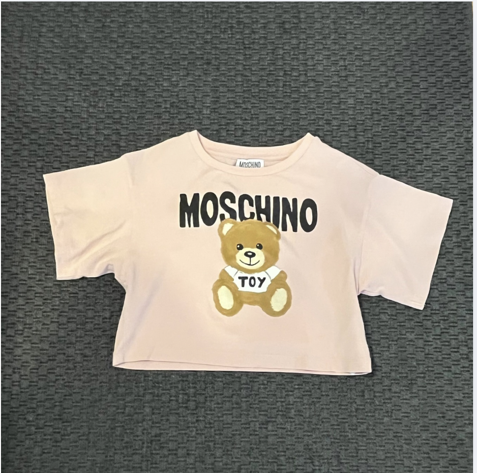Moschino crop t-shirt 8 yaş