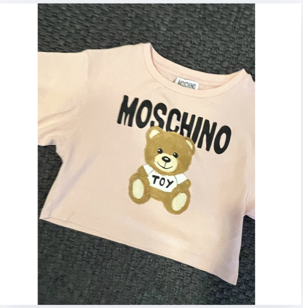 Moschino crop t-shirt 8 yaş