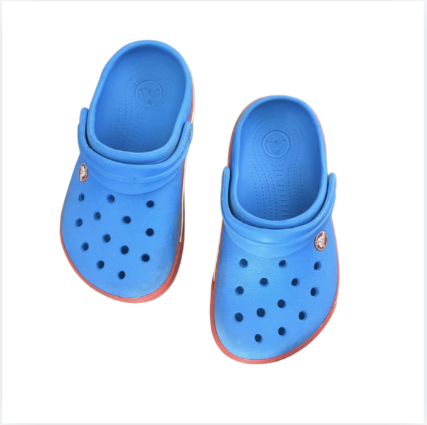 CrocsMavi Kırmızı terlikler J 1 32-33 numara