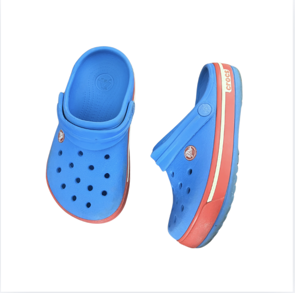 CrocsMavi Kırmızı terlikler J 1 32-33 numara