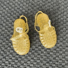 Medusa Gold Simli Sandaletler 24 Numara