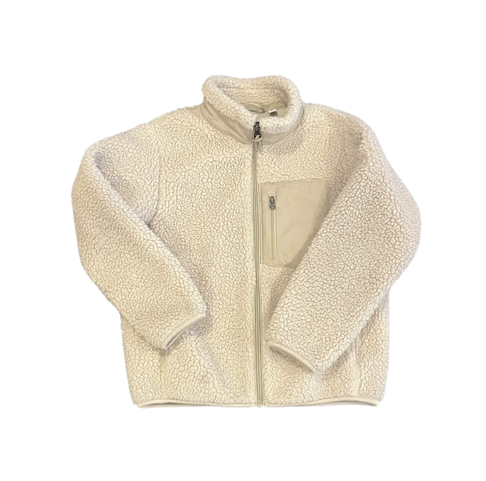 Uniqlo içi polar Teddy sweat-shirt kayak kazak 7 8 yaş
