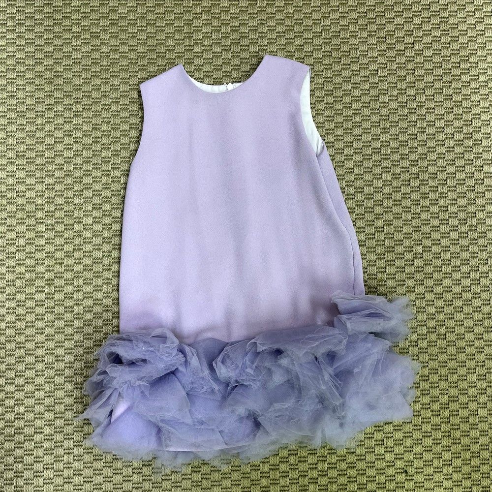 Mor Tüllü Elbise 2 yaş yılbaşı