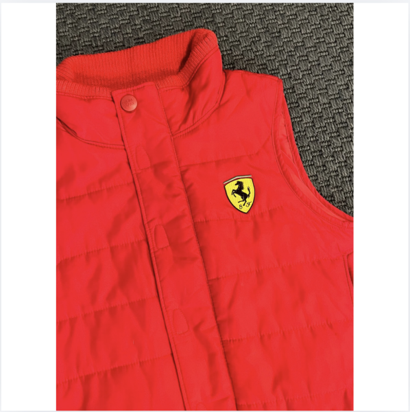 Ferrari Kırmızı Yelek 8 yaş