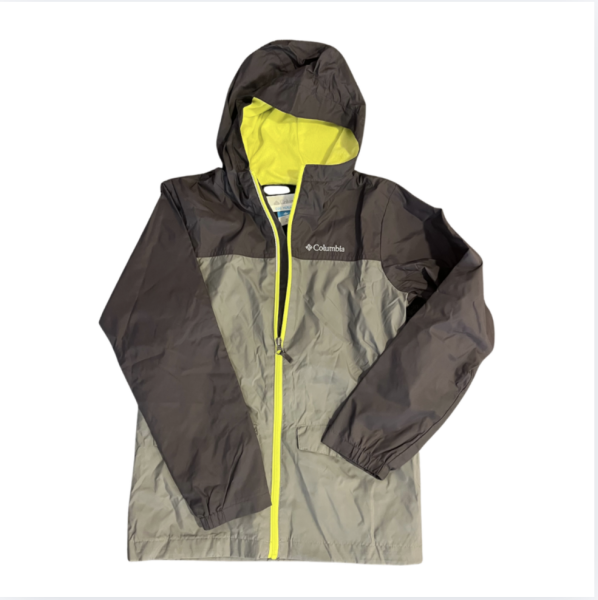 Columbia Gri Rüzgarlık yağmurluk 10 12 YAŞ