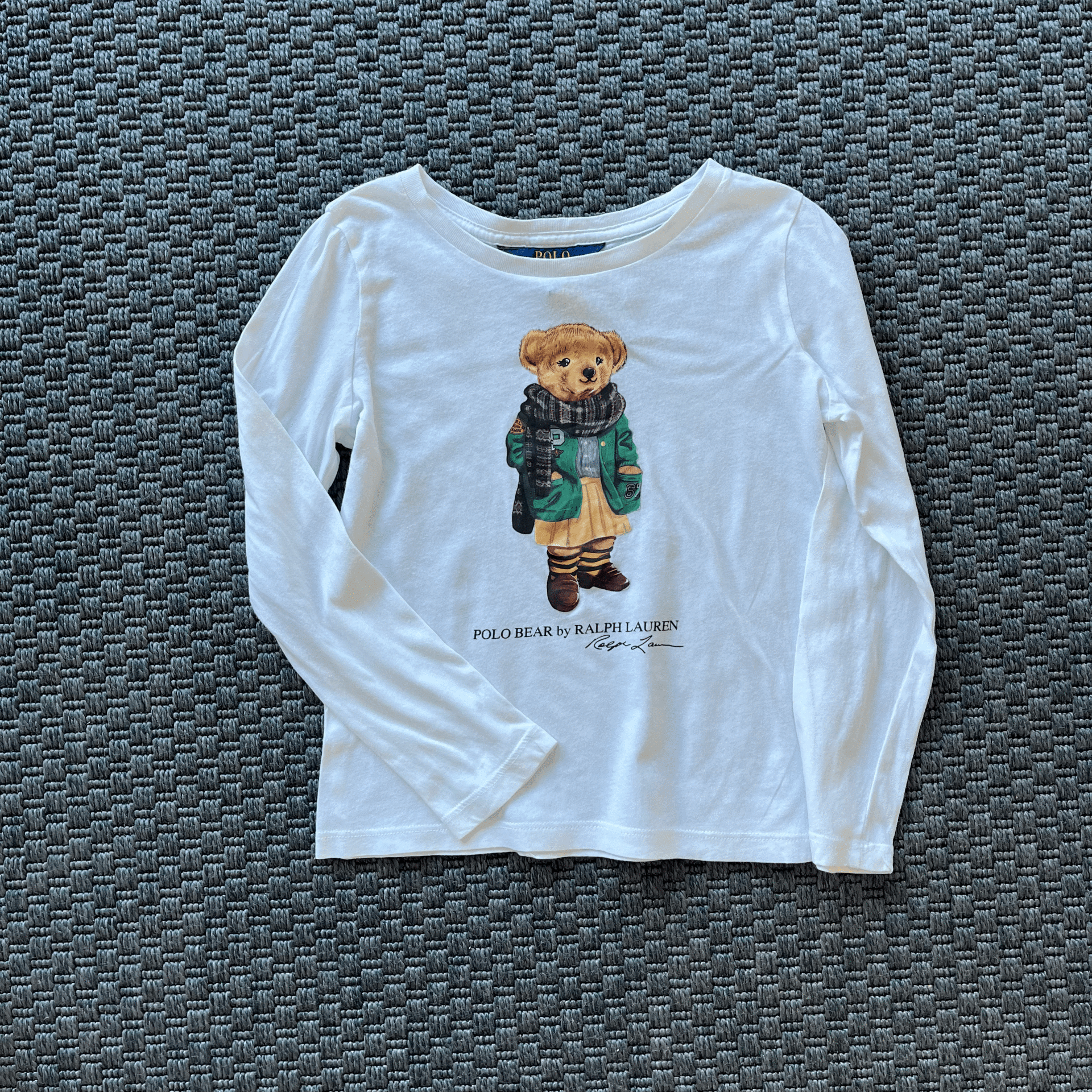 Ralph Lauren ayılı Uzun Kollu T Shirt 4 yaş