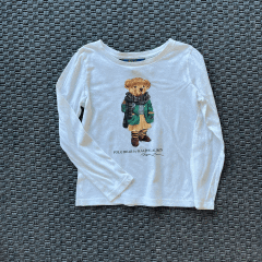 Ralph Lauren ayılı Uzun Kollu T Shirt 4 yaş