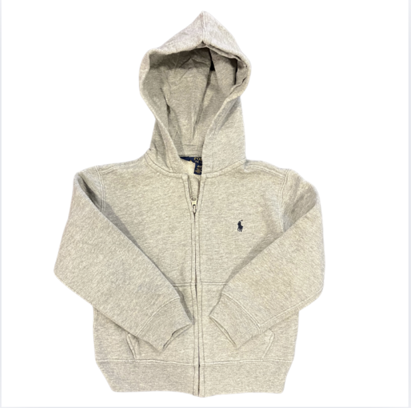 Ralph Lauren İçi Polar Gri Sweatshirt 4 yaş