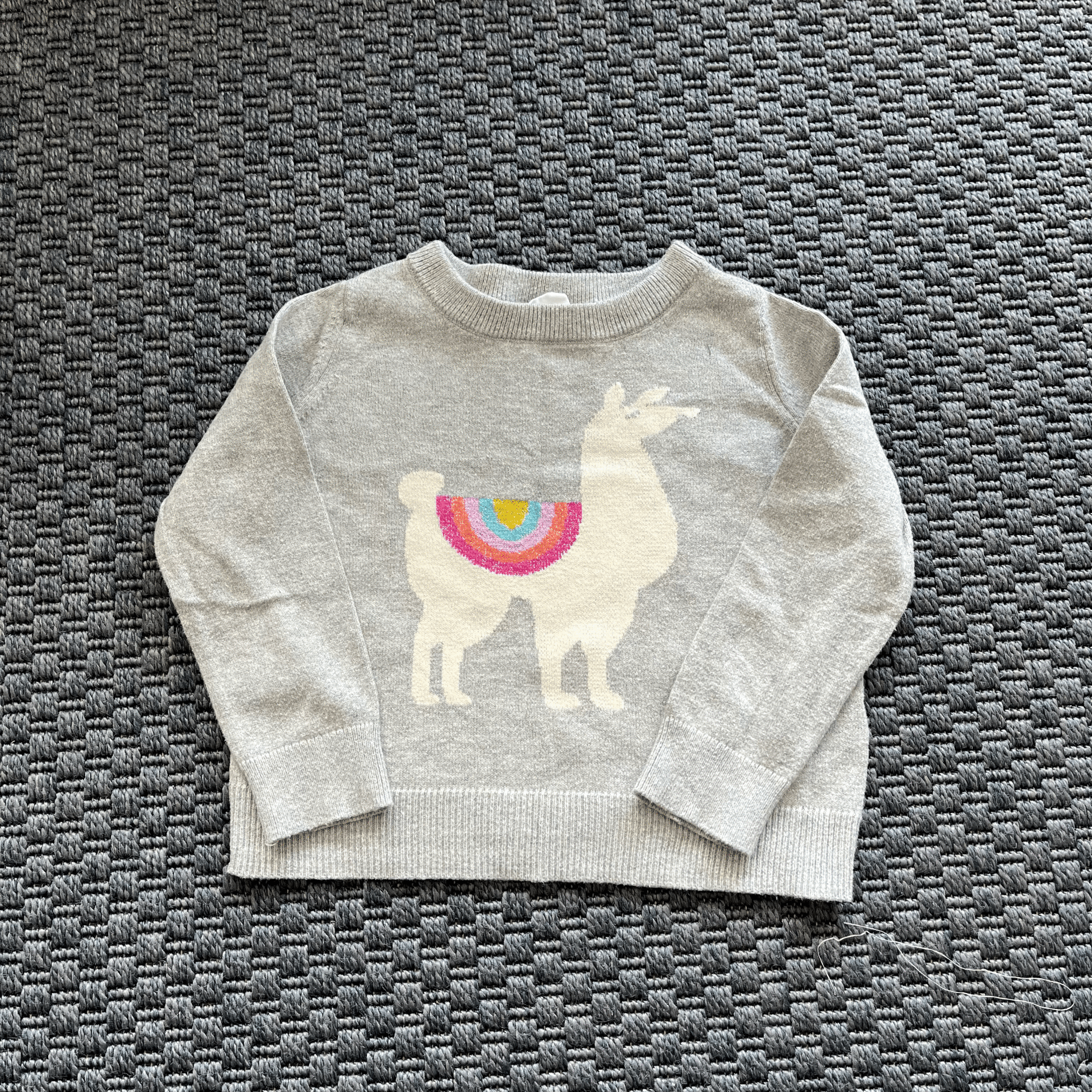 Gap Gri Lamalı Kazak 18-24 AY