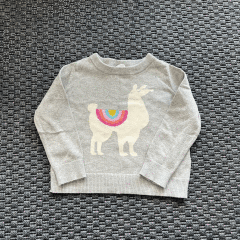 Gap Gri Lamalı Kazak 18-24 AY