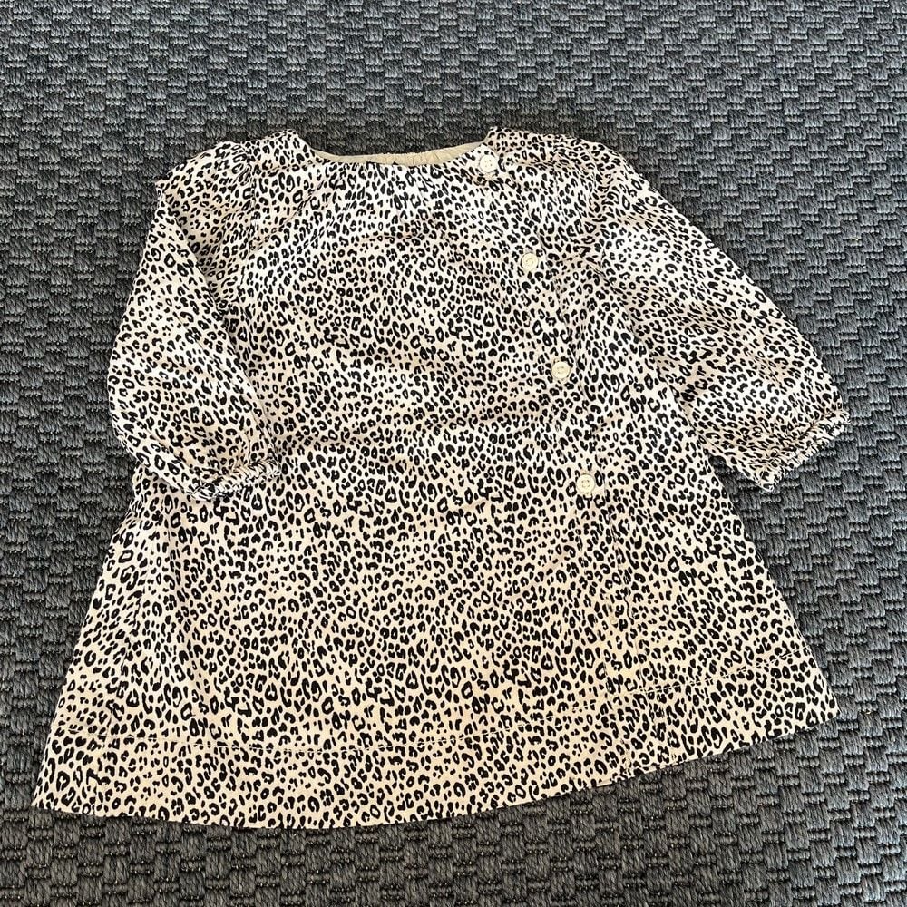 Gap Leopar Desenli Elbise  6-12 ay