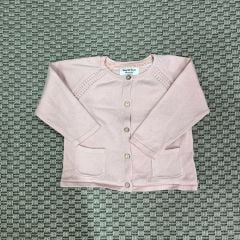 Zara Pembe  Cepli Hırka 9-12 ay kazak