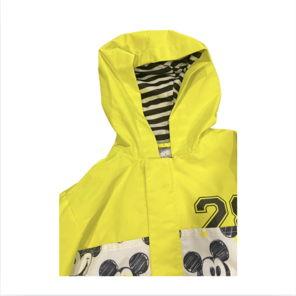 Disney Mickey Arkası Çantalı Yağmurluk 4 yaş 104 cm