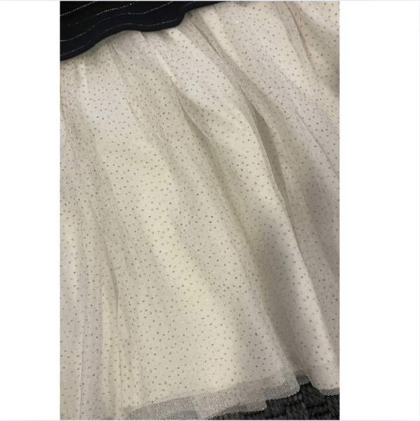 Pelit Bateau Simli Tütü Etekli Elbise 5 yaş 110 cm yılbaşı