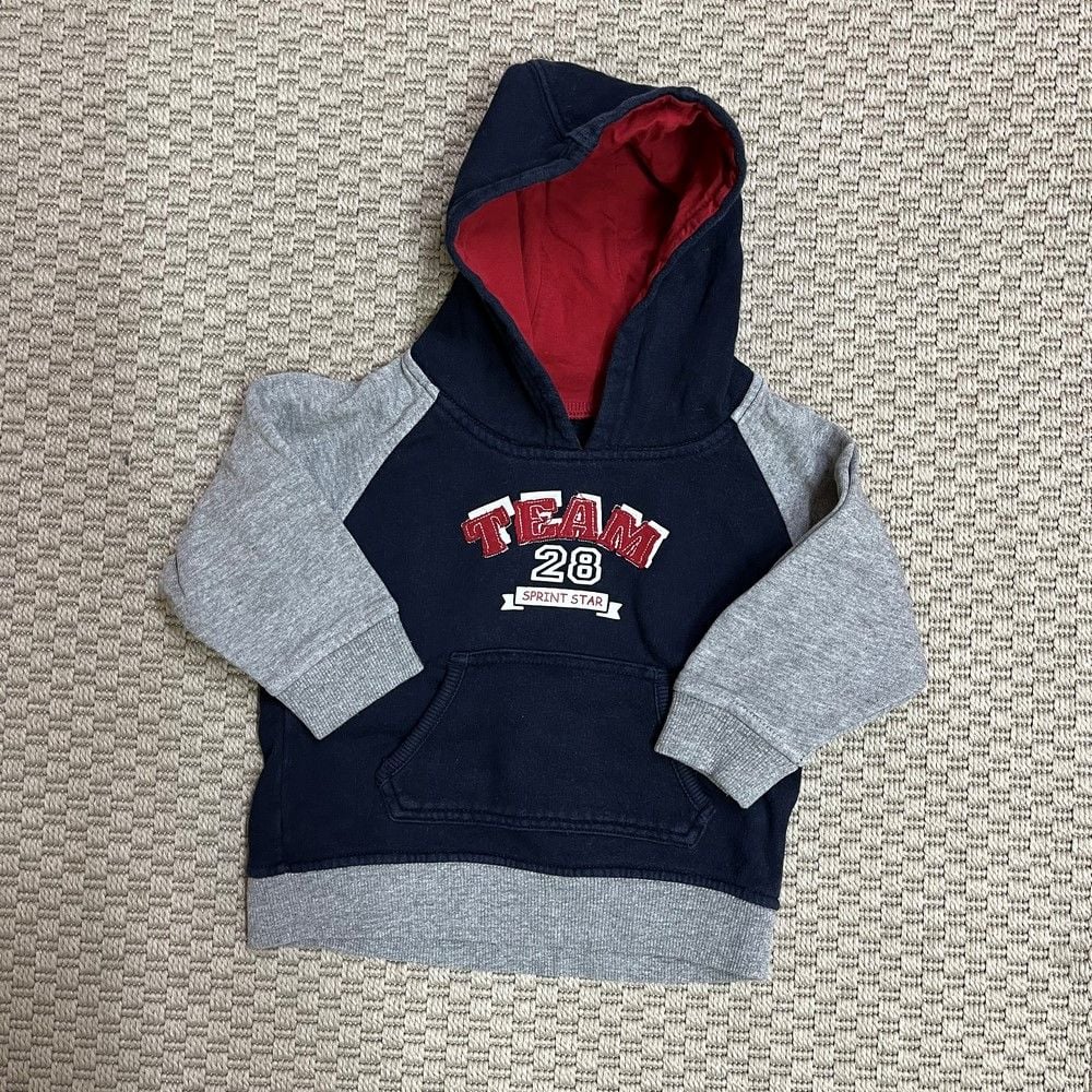 Mothercare Lacivert Gri Kırmızı Sweatshirt 2-3 yaş