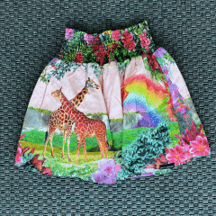 Desigual Hayvan desenli Etek 9 10 yaş