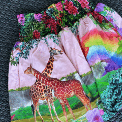 Desigual Hayvan desenli Etek 9 10 yaş