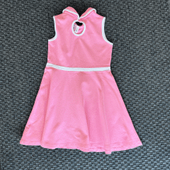 Jacadi Pembe Beyaz Elbise 6 yaş 116 cm