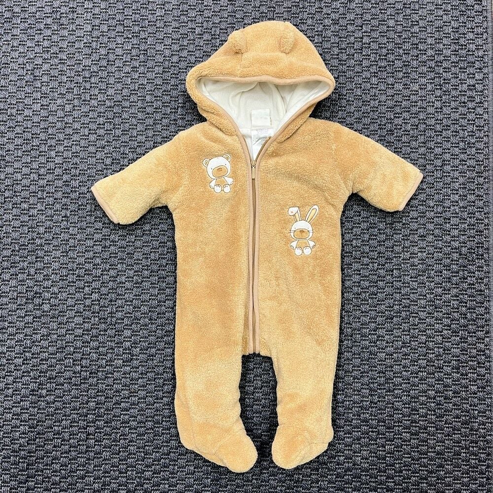 Absorba Bej Krem Tavşanlı Tulum 3-6 ay