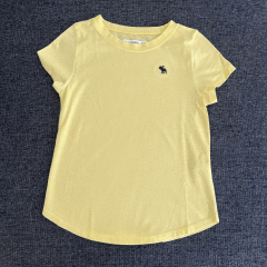 Abercrombie Sarı Tshirt 7 8 yaş