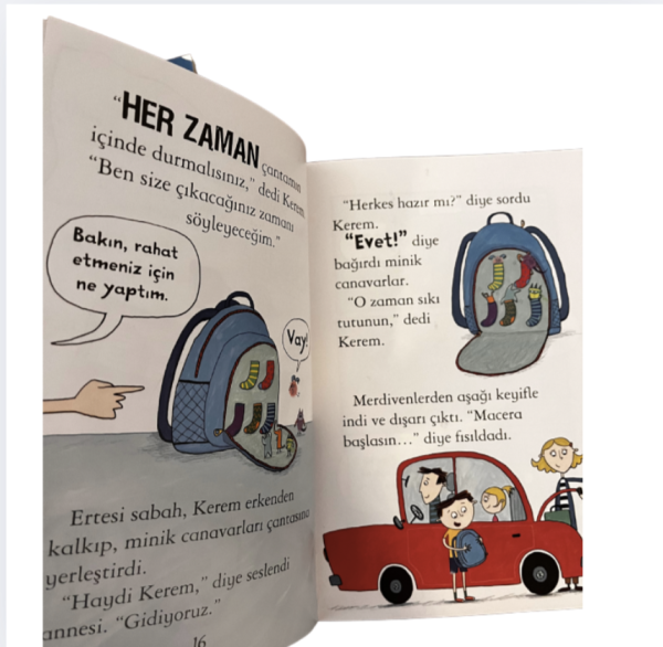 Kerem'in Canavarları 3'lü Set Kitap