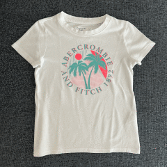 Abercrombie Palmiyeli  T shirt 7 8 yaş