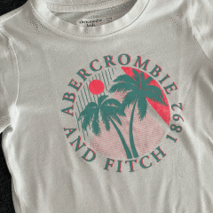 Abercrombie Palmiyeli  T shirt 7 8 yaş