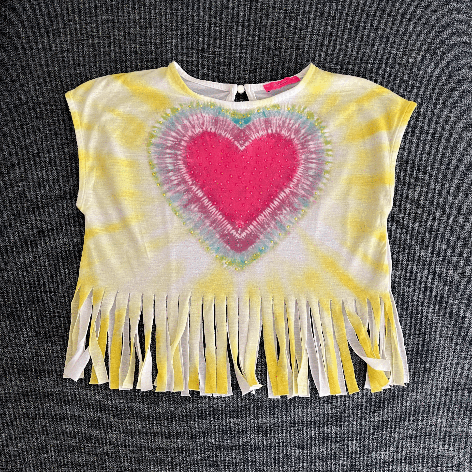 Tyess kalpli t shirt 7 8 yaş