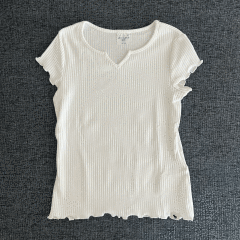 Abercrombie Beyaz t shirt 7 8 yaş