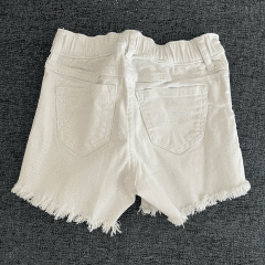 Abercrombie Düğmeli Beyaz Şort 7 8 yaş