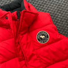 Abercrombie Kırmızı Yelek 12 14 yaş yılbaşı