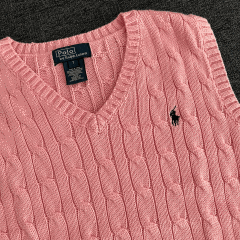 Ralph Lauren pembe Yelek 7 yaş