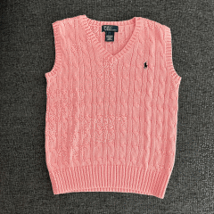 Ralph Lauren pembe Yelek 7 yaş